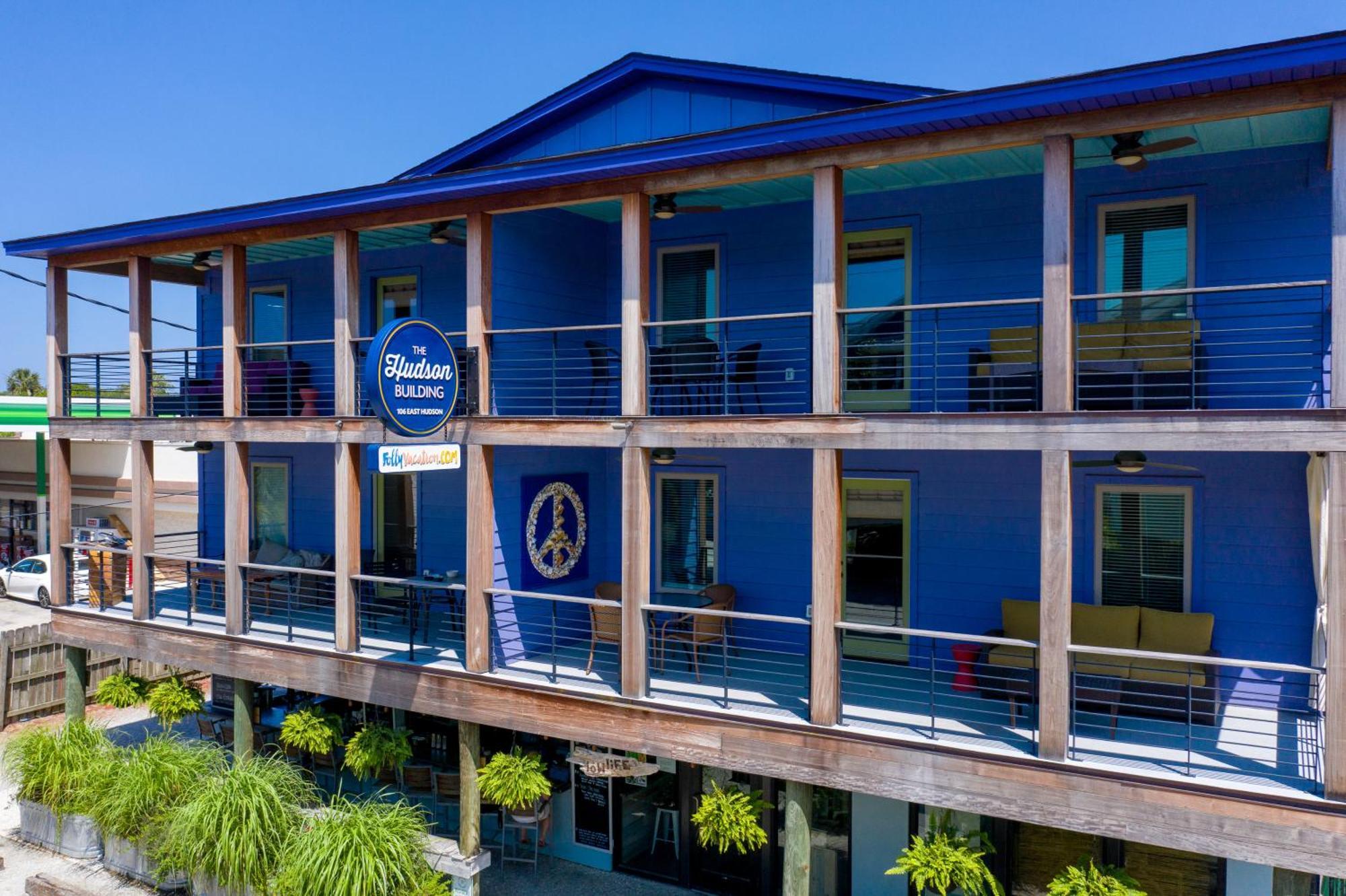 Folly Vacation Perfect Purple Palace Apt C Folly Beach Ngoại thất bức ảnh
