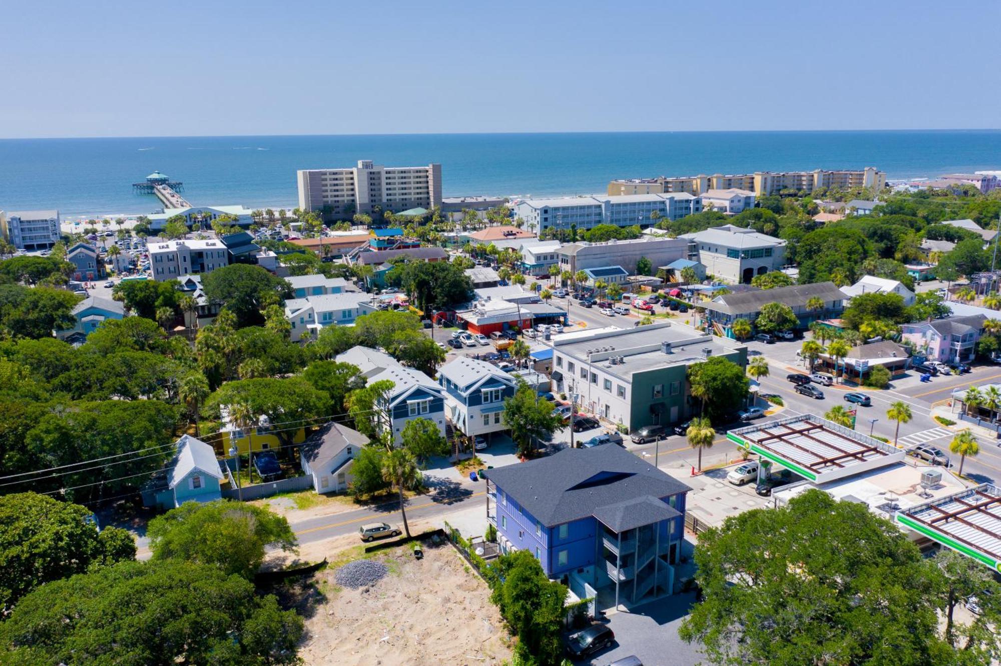 Folly Vacation Perfect Purple Palace Apt C Folly Beach Ngoại thất bức ảnh